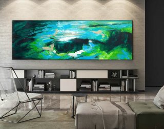 Abstract Canvas Art - Large Painting on Canvas, Contemporary Wall Art, Original Oversize Painting XaS075,reddit interior design