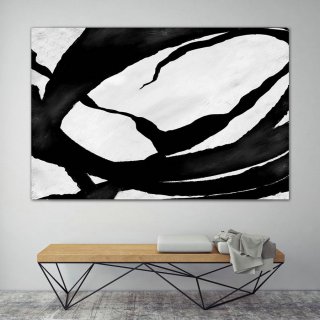 Abstract Canvas Art - Large Painting on Canvas, Contemporary Wall Art, Original Oversize Painting PaS065,small house design inside