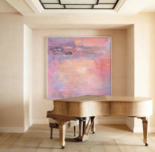 Large Abstract Art Handmade Acrylic Painting On Canvas, Contemporary Art, Original Abstract Painting Canvas Artt - By Biao,modern female artists