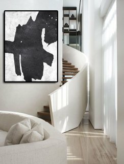 Huge Abstract Painting On Canvas, Vertical Canvas Painting, Extra Large Wall Art, Abstract Art, Handmade.,modern asian art