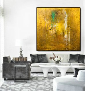 Abstract gold art, Painting on canvas, Abstract Painting, Contemporary Art, Large abstract Art, Original Artwork, Golden Art Print,modern framed wall art