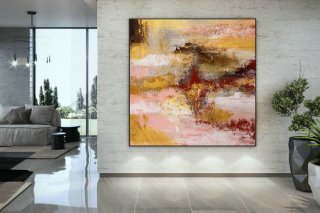 Large Canvas Art Extra Large Painting Original Abstract Painting Modern Artwork Apartment Decor 208126