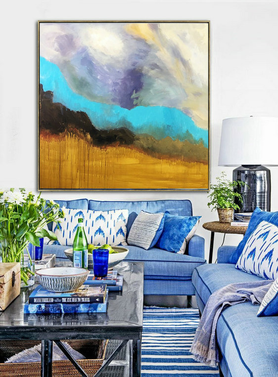 Abstract Wall Painting, Housewarming Gift, Abstract Painting, Oil Painting, Abstract Decor Painting, Large Decor Art, Canvas Art, Large Art,abstract jazz art