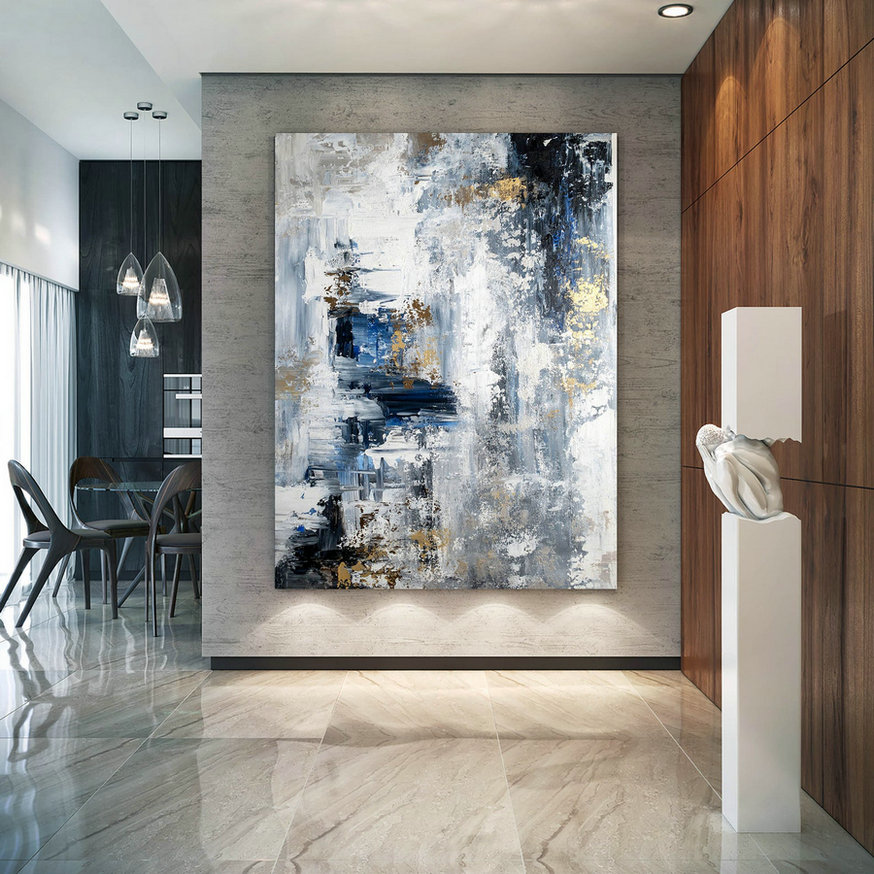 Large Abstract Painting Modern abstract painting oil hand painting 