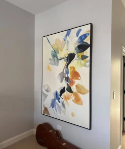 Extra Large Landscape Wall Art,Textured Abstract Painting,Modern abstract oil painting,White Painting,Large Wall Art Home Decor LWA108